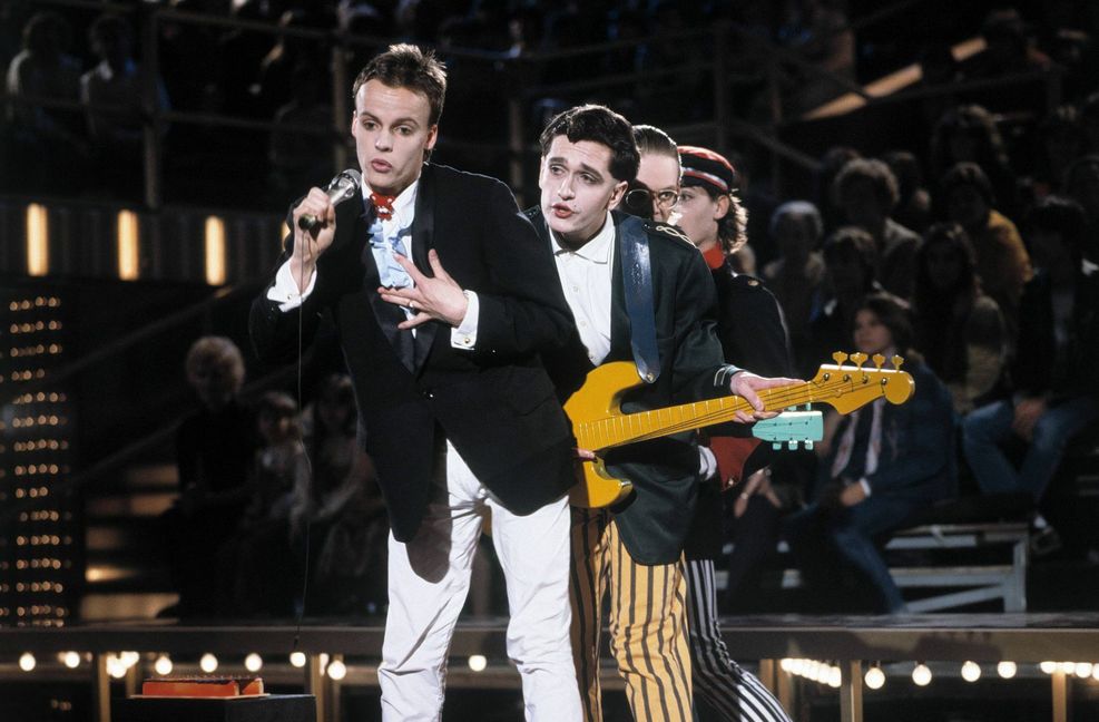 Mit Hits wie „Sternenhimmel“ und „Rosemarie“ stürmt Hubert Kah 1982 die Charts. Foto: Imago/United Archives