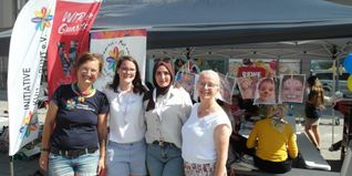 Luca-Christin Wenz (Vorsitzende des christlichen Vereins „Initiative Kunterbunt“, der sich in den Böblinger Stadtteilen Flugfeld, Diezenhalde und Grund engagiert), Marita Kealy (Quartiersarbeiterin für Flugfeld und Böblinger Stadtmitte), Mihriban Bagci („Koordination Ehrenamt in der Flüchtlingsarbeit“) und Carola Eißler („Koordination Sprach- und Nachbarschaftstreffpunkte in der Flüchtlingsarbeit“).