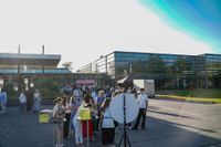 Gute Stimmung und nette Leute: So war die After-Work-Party vom Breuningerland im Mercedes-Benz-Kundencenter.