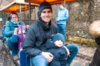 Spaß für Groß und Klein: Nikolaus-Aktion bei den Sindelfinger Dampfbahnfreunden im Sommerhofenpark.