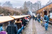Spaß für Groß und Klein: Nikolaus-Aktion bei den Sindelfinger Dampfbahnfreunden im Sommerhofenpark.