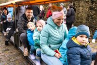 Spaß für Groß und Klein: Nikolaus-Aktion bei den Sindelfinger Dampfbahnfreunden im Sommerhofenpark.