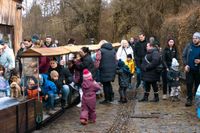 Spaß für Groß und Klein: Nikolaus-Aktion bei den Sindelfinger Dampfbahnfreunden im Sommerhofenpark.
