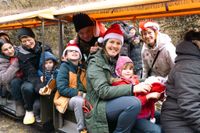 Spaß für Groß und Klein: Nikolaus-Aktion bei den Sindelfinger Dampfbahnfreunden im Sommerhofenpark.