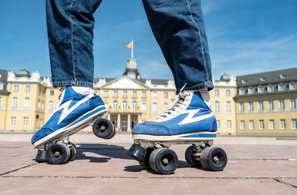 Roller-Skates waren auch was für Erwachsene.