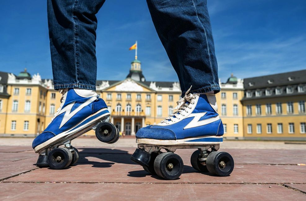 Roller-Skates waren auch was für Erwachsene.