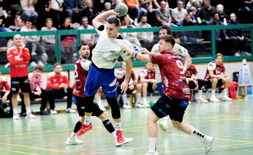 Dominic Rose war für die HSG sieben Mal erfolgreich.