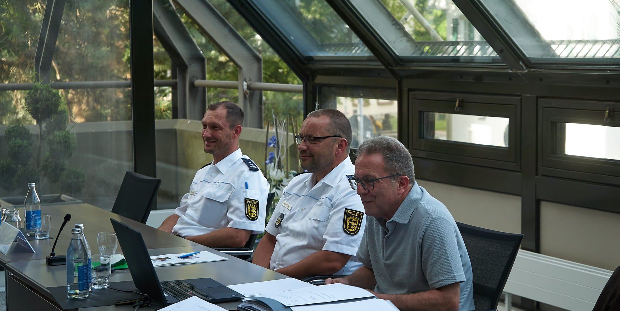 v.l. Andreas Dreher Frank Bechtle Wolfgang Stierle