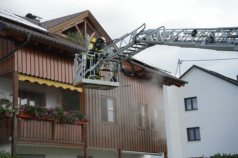 Die Bewohner befanden sich nicht im Haus. Bild: SDMG/Dettenmeyer