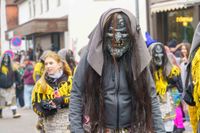 Buntes Treiben beim 19. Ehninger Karneval- und Fasnetsumzug.