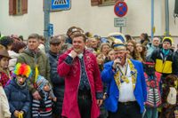 Buntes Treiben beim 19. Ehninger Karneval- und Fasnetsumzug.