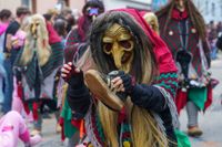 Buntes Treiben beim 19. Ehninger Karneval- und Fasnetsumzug.