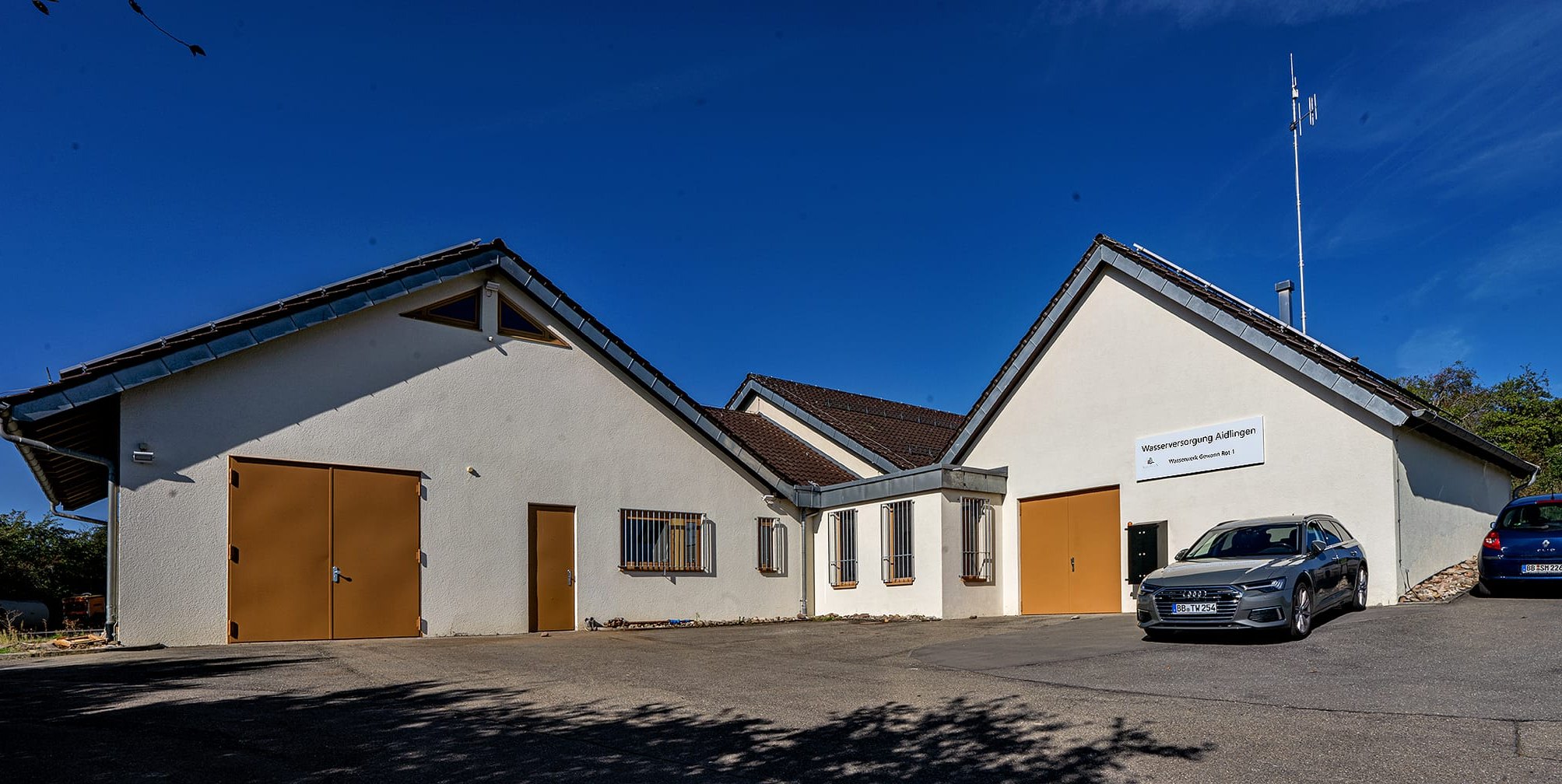 Der Gemeinderat beschloss die Kalkulationsgrundlage für die Wassergebühr und eine Kreditaufnahme. Auf unserem Foto das Wasserwerk Aidlingen.