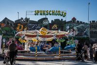 Tolles Wetter herrschte beim Abschluss der Osterkirmes auf dem Flugfeld.