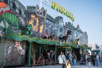 Tolles Wetter herrschte beim Abschluss der Osterkirmes auf dem Flugfeld.