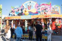 Tolles Wetter herrschte beim Abschluss der Osterkirmes auf dem Flugfeld.