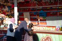 Tolles Wetter herrschte beim Abschluss der Osterkirmes auf dem Flugfeld.