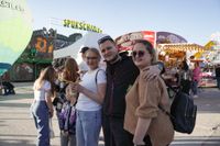 Tolles Wetter herrschte beim Abschluss der Osterkirmes auf dem Flugfeld.