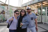 Tolles Wetter herrschte beim Abschluss der Osterkirmes auf dem Flugfeld.