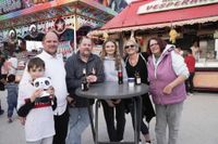 Tolles Wetter herrschte beim Abschluss der Osterkirmes auf dem Flugfeld.
