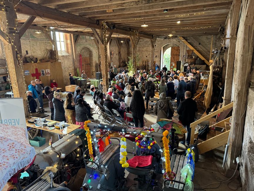 So sah es beim Erntefest im vergangenen Jahr auf dem Hofgut aus.