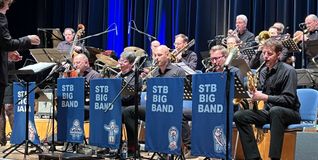 Freut sich schonb aufs Konzert: die STB Big Band.