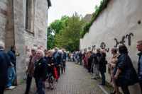 125 Sindelfingerinnen und Sindelfinger aus sechs Jahrgängen treffen sich zur traditionellen Jahrgangsfeier.