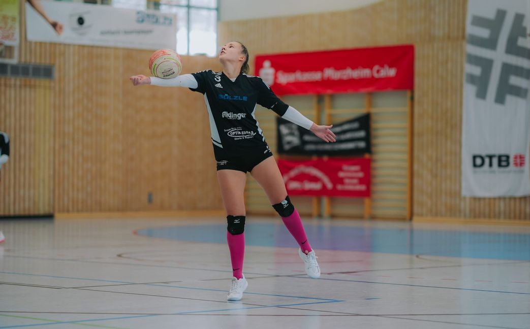 Ann-Kathrin Motteler in Aktion.