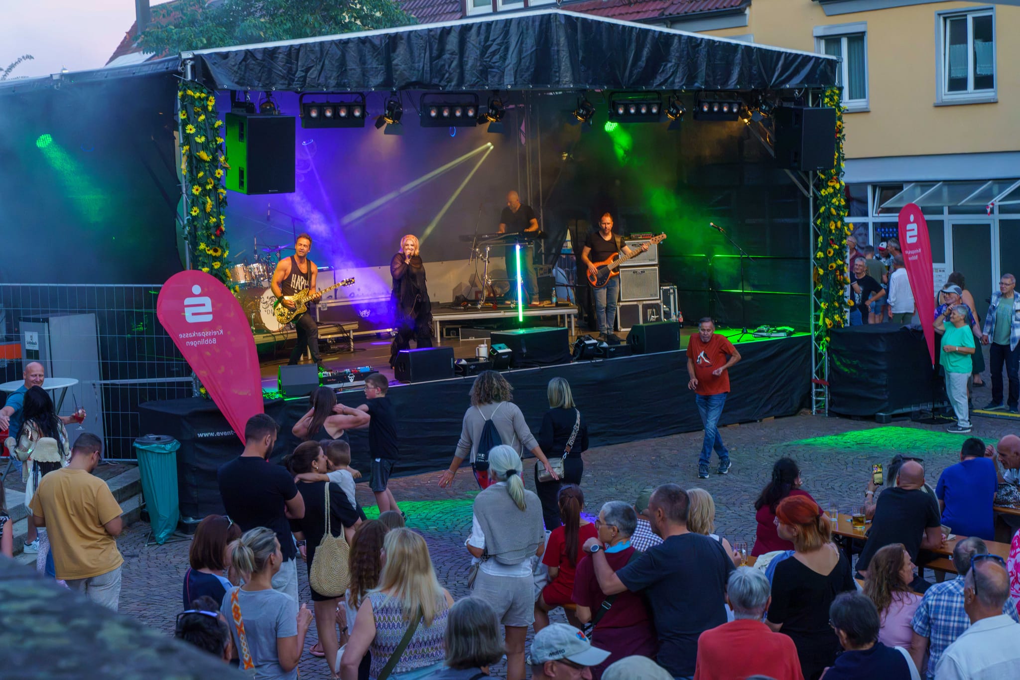 Verschiedene Bands sorgten für Stimmung.