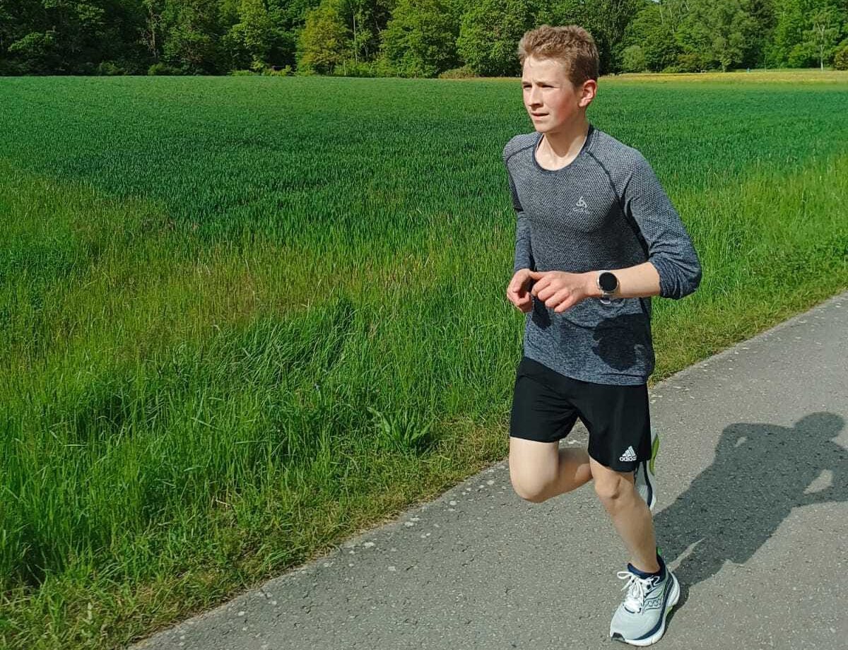 Joshua Kreim hat vor zwei Jahren das Laufen für sich entdeckt.