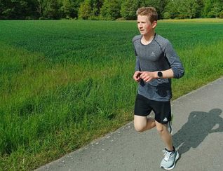 Joshua Kreim hat vor zwei Jahren das Laufen für sich entdeckt.