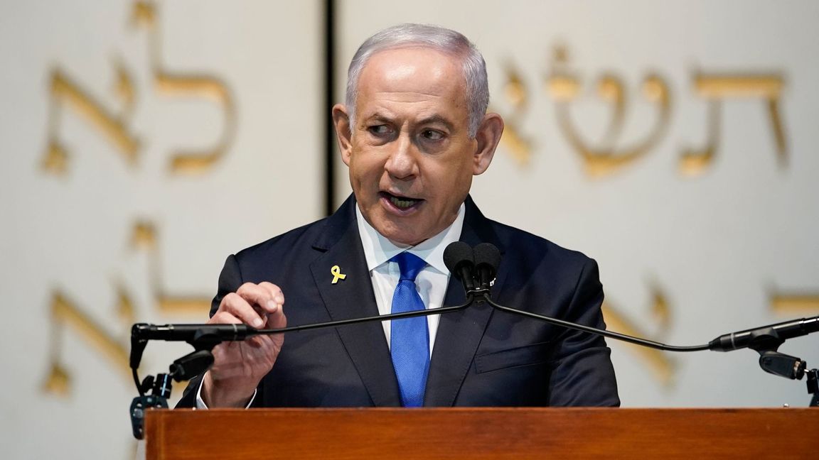 Israels Regierungschef Netanjahu fordert bisher eine dauerhafte Kontrolle der Gaza-Grenze zu Ägypten. (Archivbild)