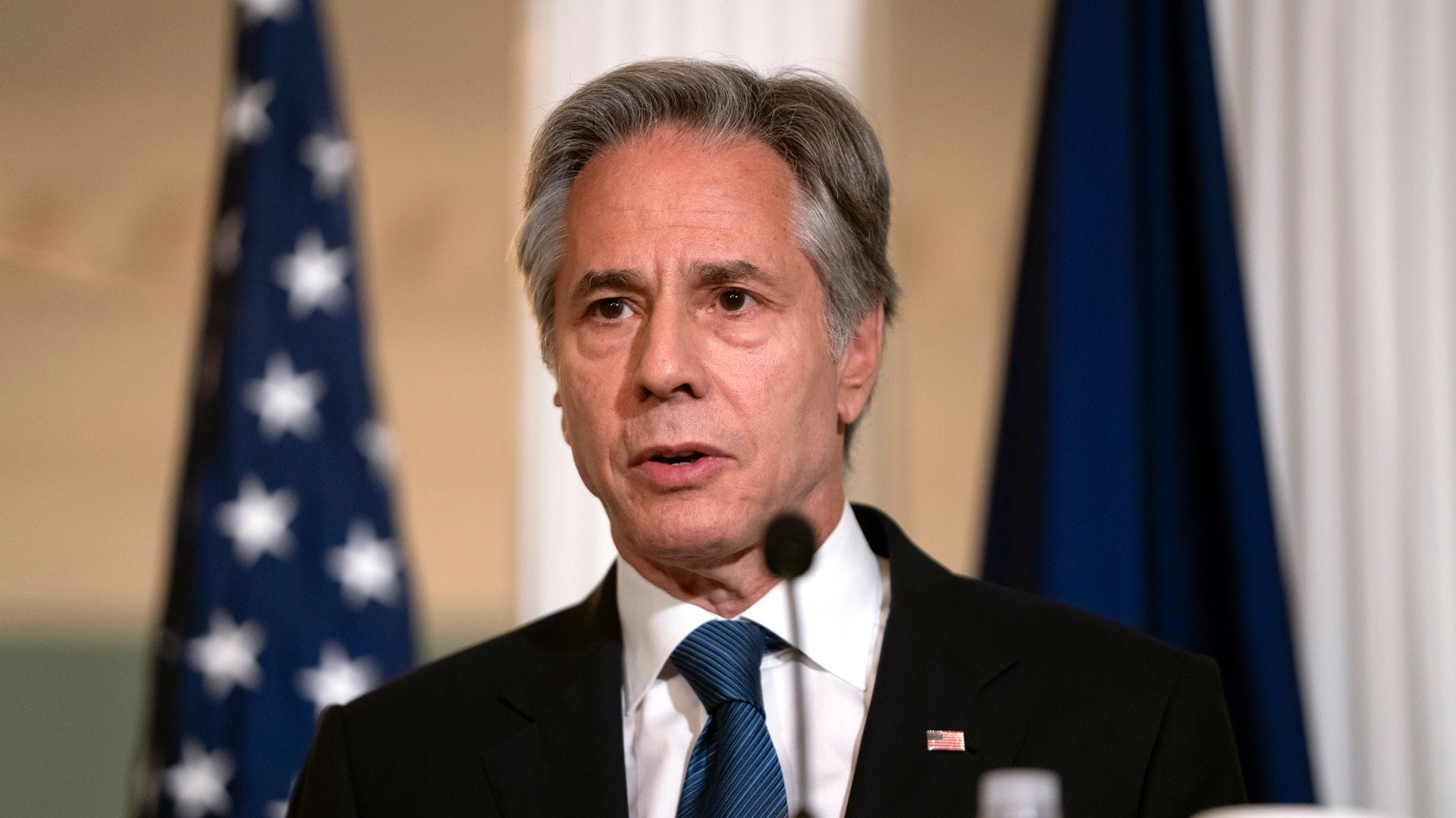 US-Außenminister Blinken will in Israel über noch strittige Fragen für ein Gaza-Abkommen reden. (Archivbild)
