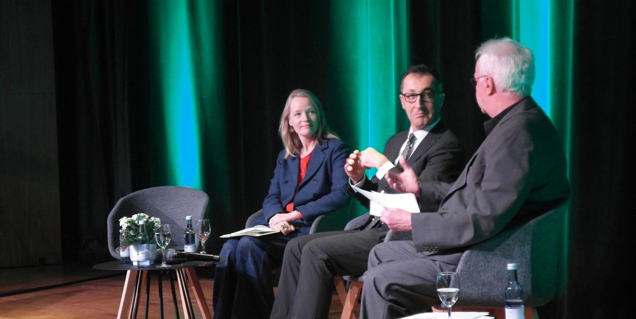 Thekla Walker und Cem Özdemir im Gespräch mit Hans-Jörg Zürn.