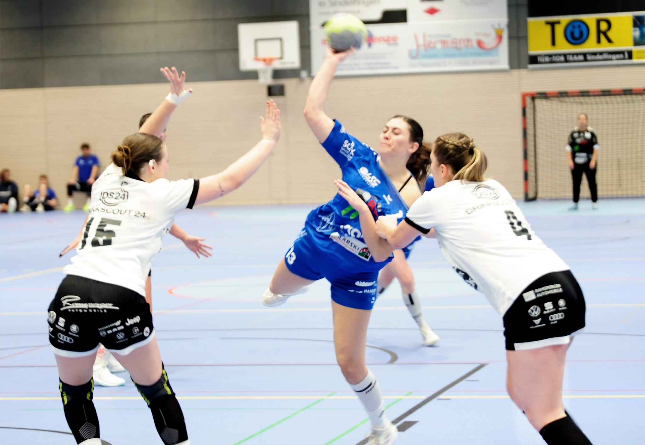 Sarah Moßhammer erzielte vier Treffer in Neuffen.