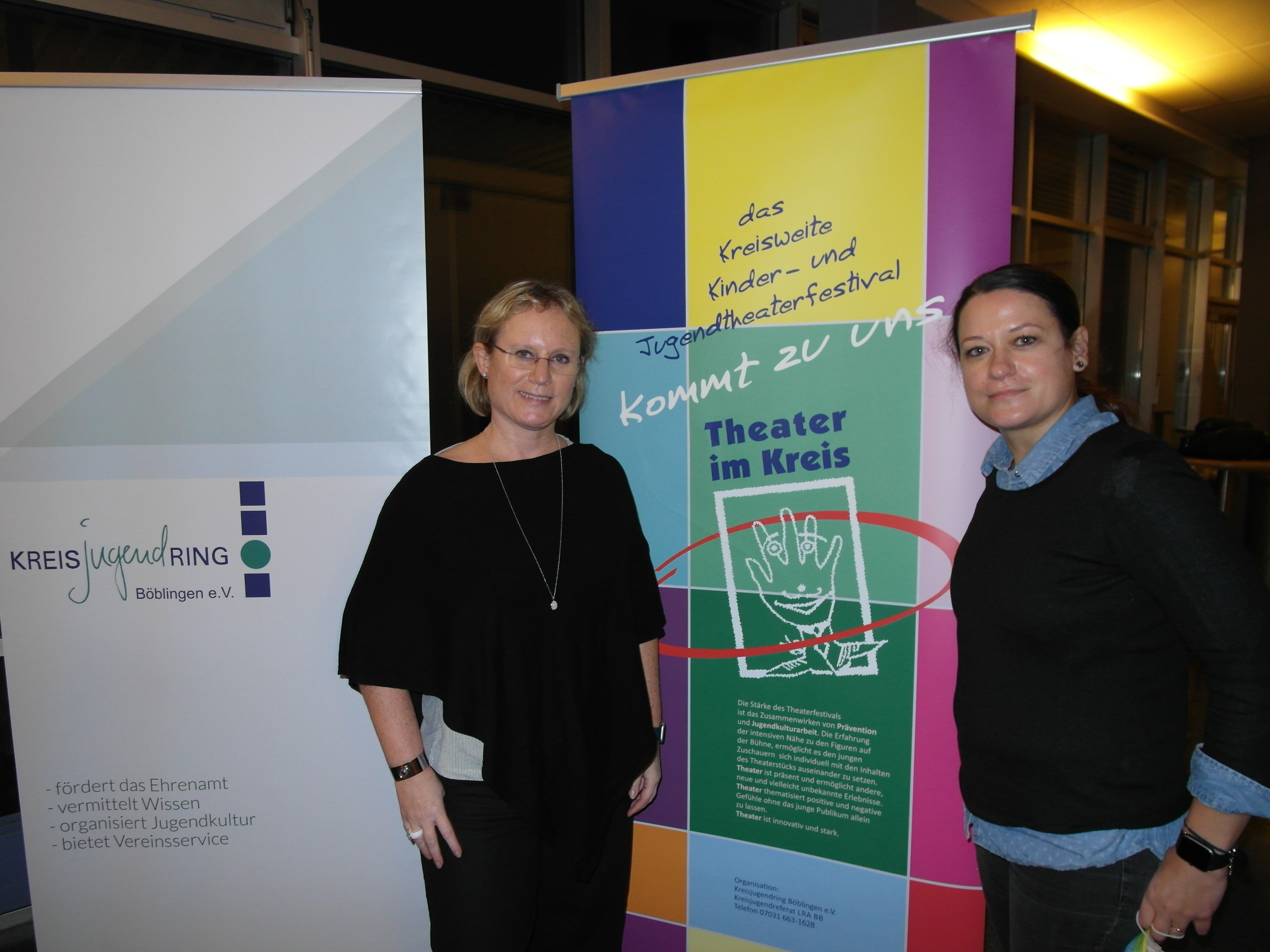 Die Geschäftsführerin des Kreisjugendrings Böblingen, Ekaterina Ohngemach, zeichnet zusammen mit Kreisjugendreferentin Beate Renninger für Planung und Organisation des Jugendtheaterfestivals "Theater im Kreis" verantwortlich.     Bild: Staber