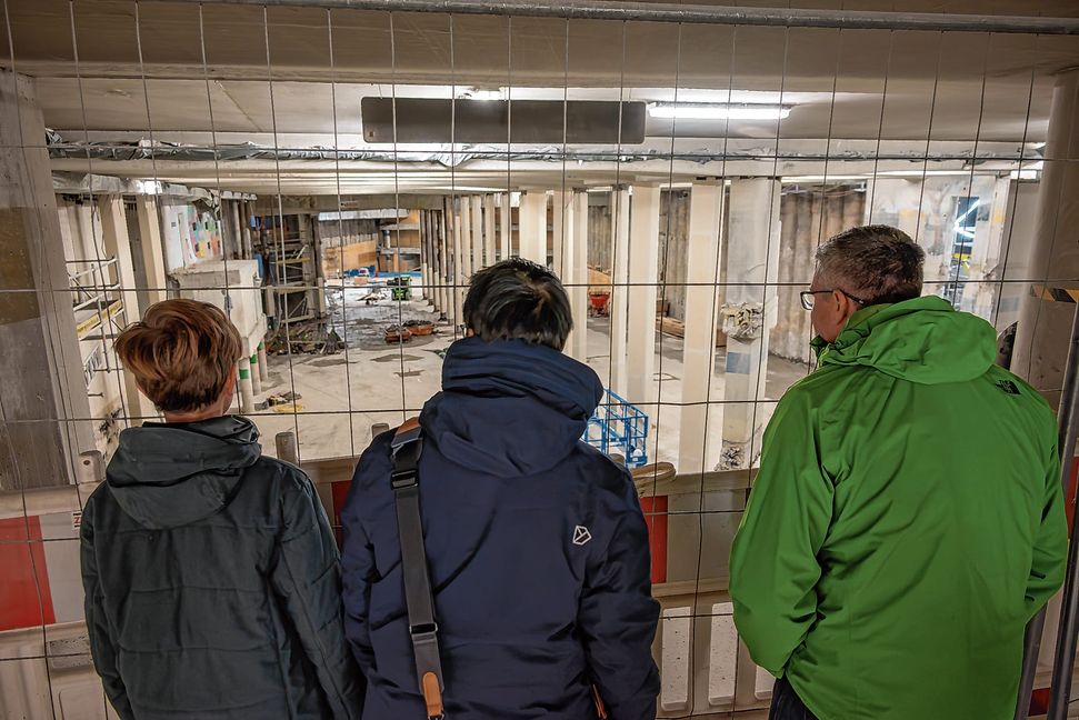 Am Mittwoch können Interessierte einen Blick in die Baustelle werfen.