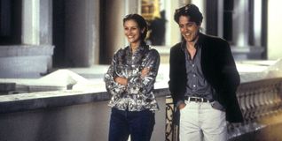 Flirten in „Notting Hill“: Julia Roberts und Hugh Grant.