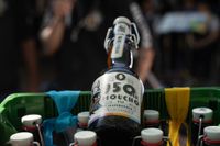 Kaiserwetter und Jubiläumsbier: So war das Maibaumstellen der Feuerwehr beim Maichinger Bürgerhaus.