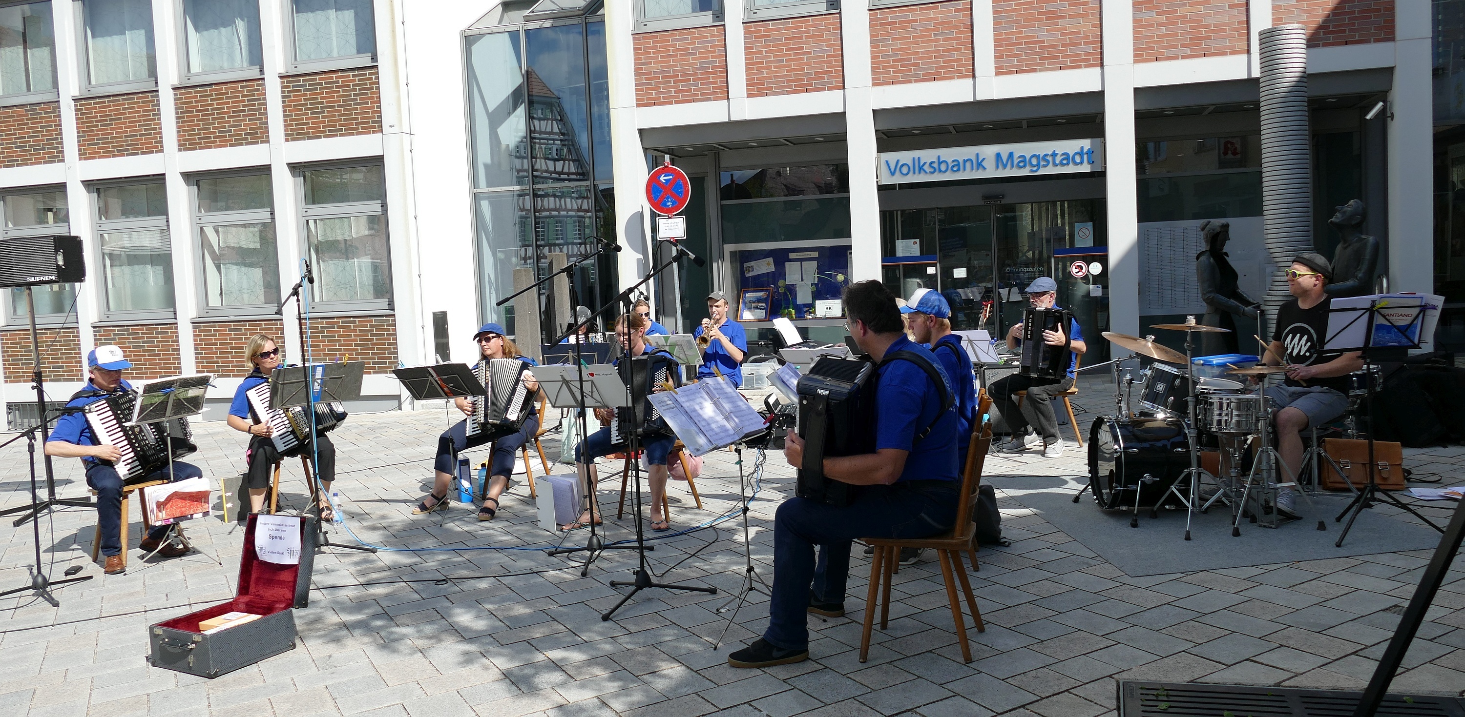 Das 1. Orchester des HHC Magstadt in Aktion.