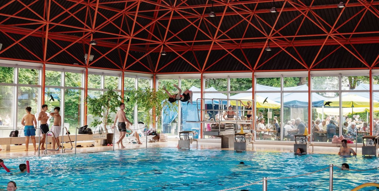 Der Förderverein betreibt das Gartenhallenbad Maichingen seit 1994.