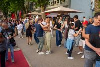 Beste Stimmung beim Salsa-Abend in Sindelfingen.