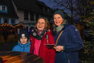Gute Laune, nette Menschen und Vorfreude auf Weihnachten.