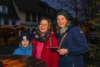 Gute Laune, nette Menschen und Vorfreude auf Weihnachten.
