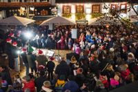 Gute Laune, nette Menschen und Vorfreude auf Weihnachten.