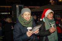 Gute Laune, nette Menschen und Vorfreude auf Weihnachten.