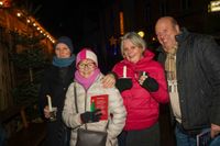 Gute Laune, nette Menschen und Vorfreude auf Weihnachten.
