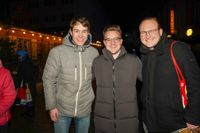 Gute Laune, nette Menschen und Vorfreude auf Weihnachten.