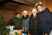 Gute Laune, nette Menschen und Vorfreude auf Weihnachten.