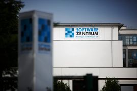Auf dem Campus des Softwarezentrums auf der Böblinger Hulb sind rund 90 Firmen zuhause.